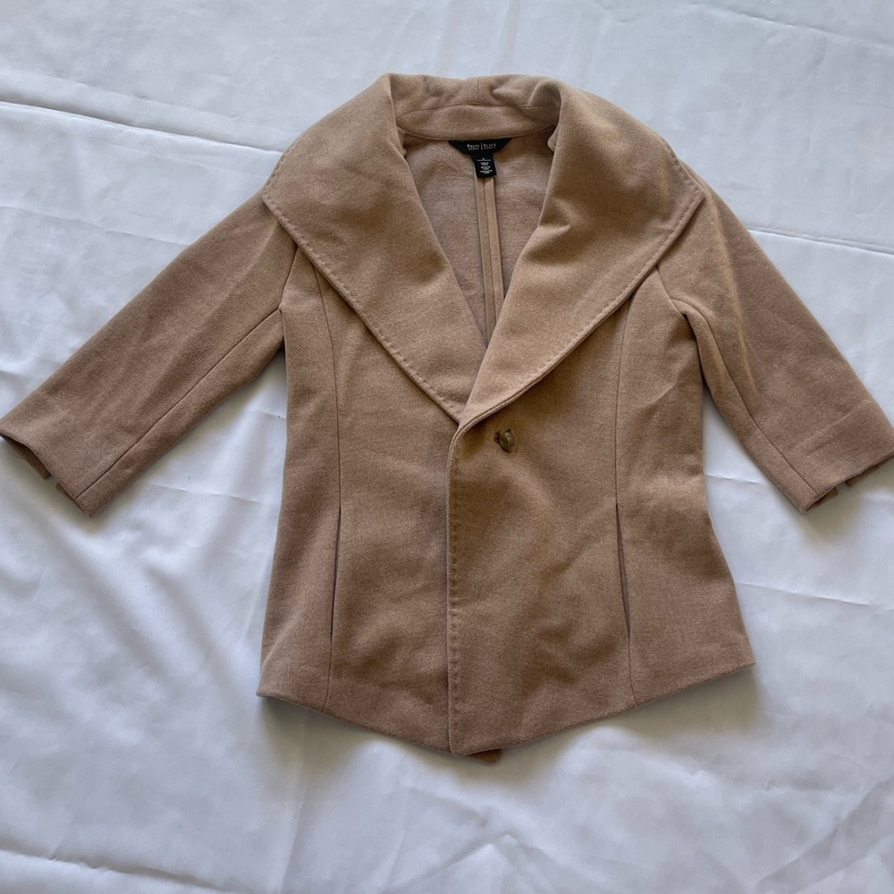 White House Black Market Tan Blazer